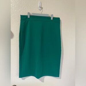 Green Pencil Skirt